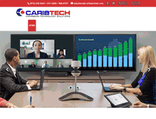 Tablet Screenshot of caribtechsol.com